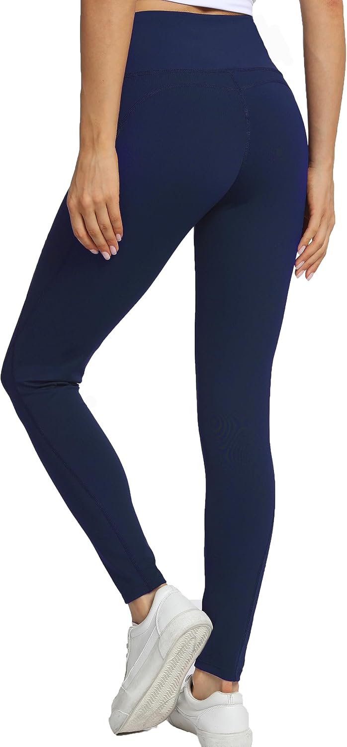 Kcutteyg Yoga Pants for Women with Pockets High Waisted Leggings Workout Sports Running Athletic Pants