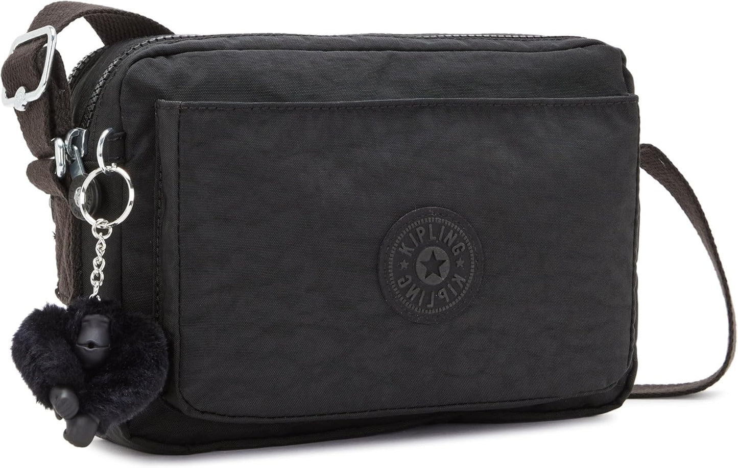 Kipling Women’s Abanu Medium Crossbody Bag, Lightweight, Adjustable Nylon Waist Pack with Multi-Compartment Zip Pockets