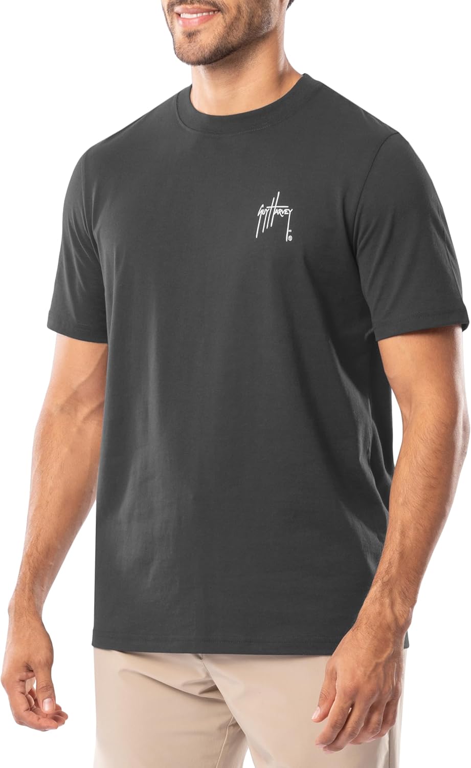 Guy Harvey Men’s Short Sleeve Cotton Graphic T-Shirt