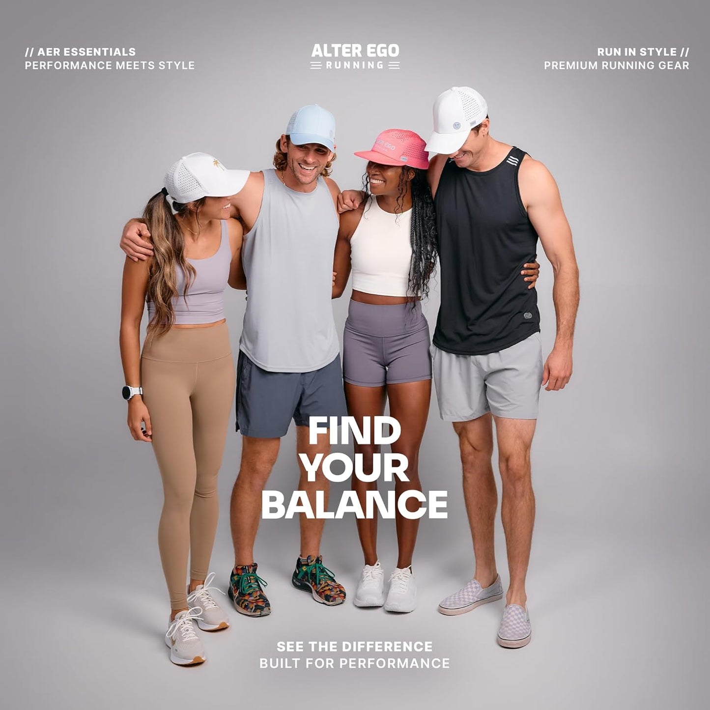 Alter Ego Coaster Splash Running Hat – Lightweight, Water Repellent, Men & Women