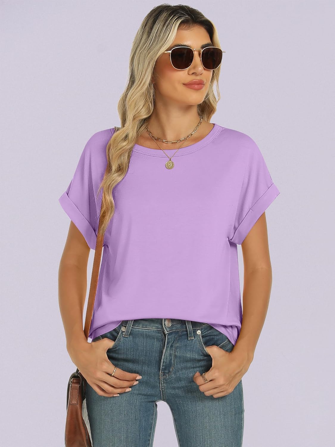 ANRABESS Oversized Tshirts for Women Summer Tops Short Sleeve Casual Loose Basic Tee Shirt Cute Outfits 2025 Trendy Clothes