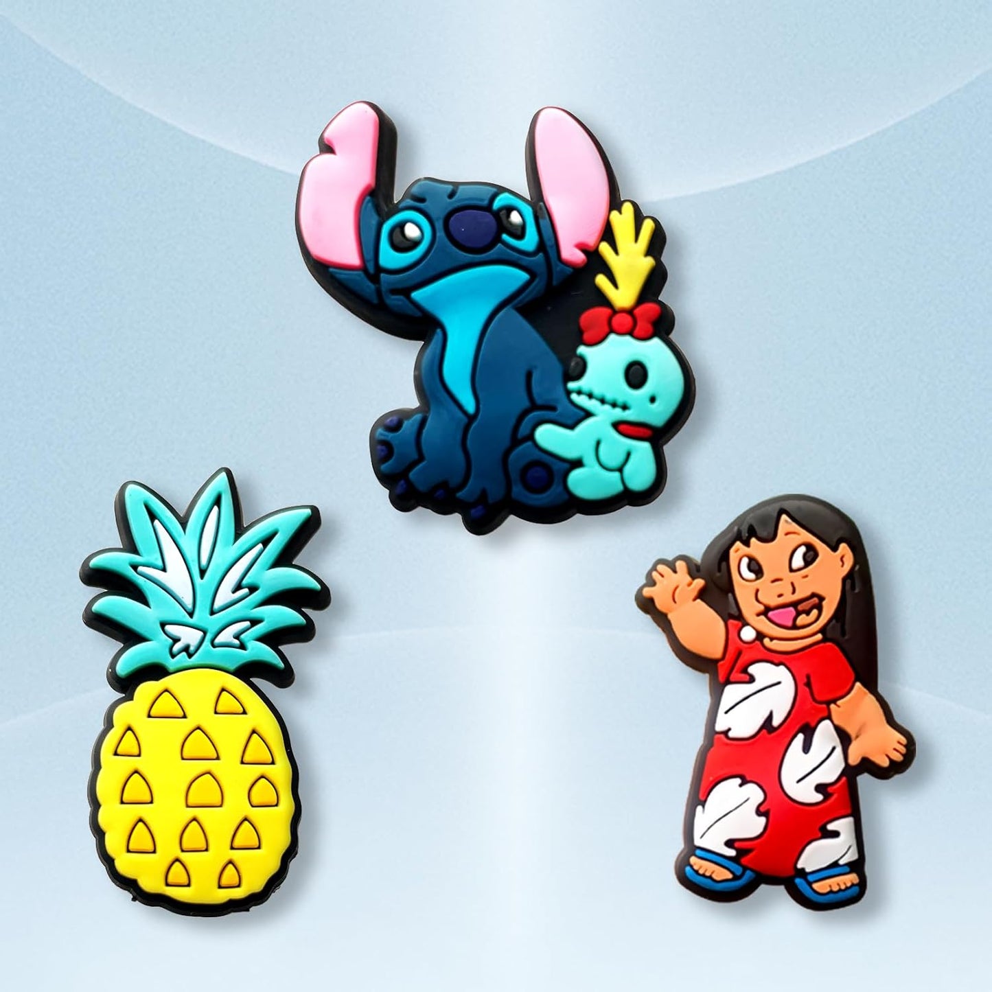 Cartoon Shoe Charms for Clog Sandals Bracelets Decoration, Cute Charms for Party Favor