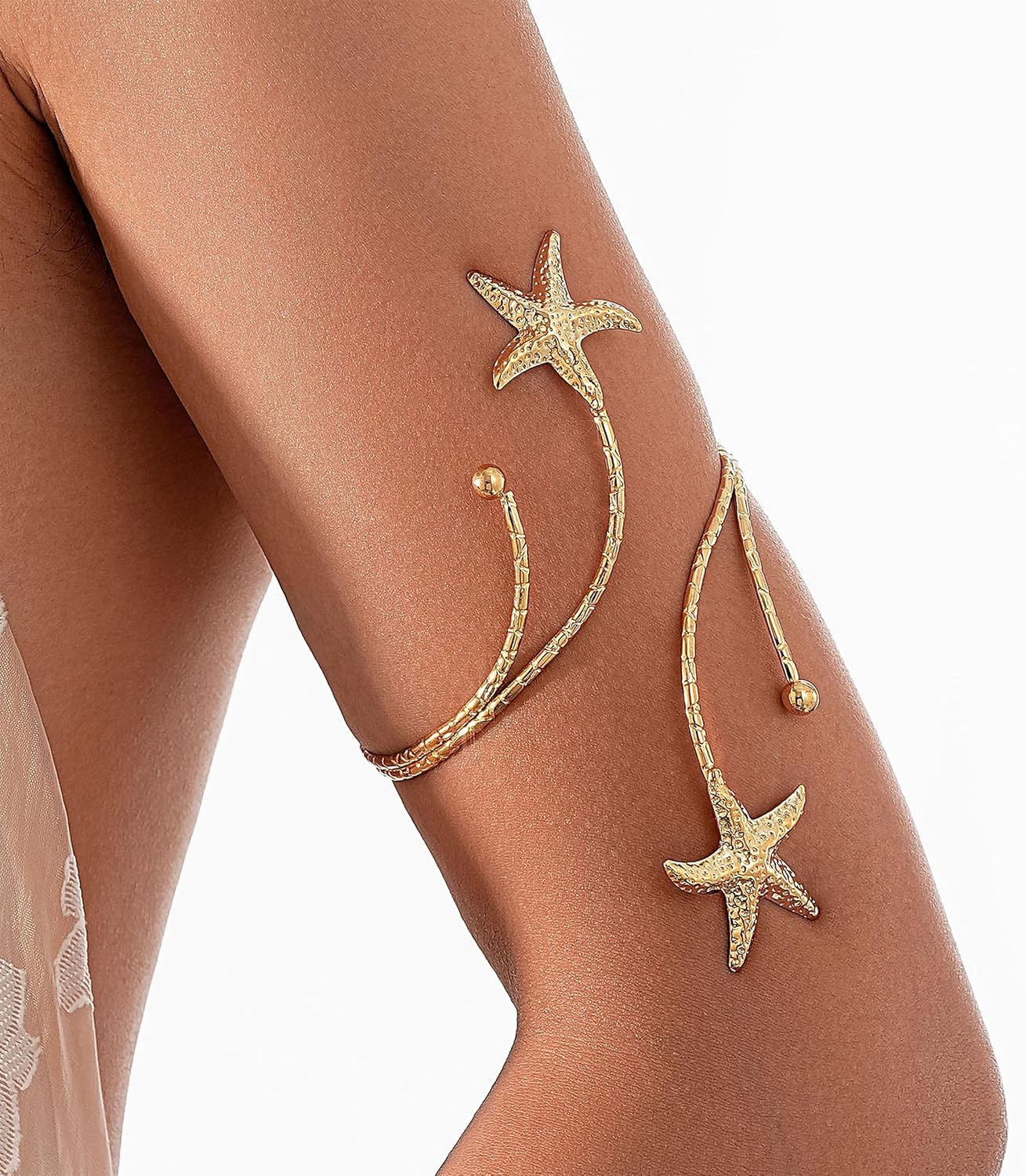 Arm Cuff Bracelet for Women Gold Upper Arm Jewelry Bangle Cuff Bracelets Greek Goddess Halloween Custom Accessories
