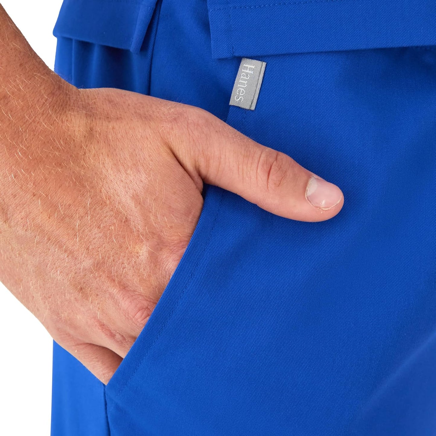 Hanes Healthcare, Scrub Pants for Men, Moisture-Wicking & Odor Control, 5 Pockets