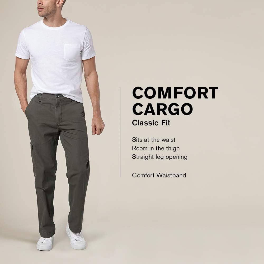 Dockers Men’s Classic Fit Comfort Cargo Pants