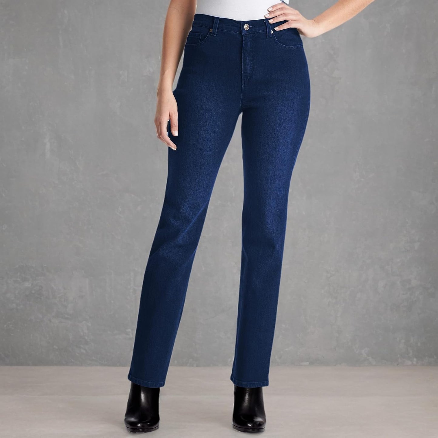 Gloria Vanderbilt Women's Amanda Classic High Rise Tapered Jean Standard