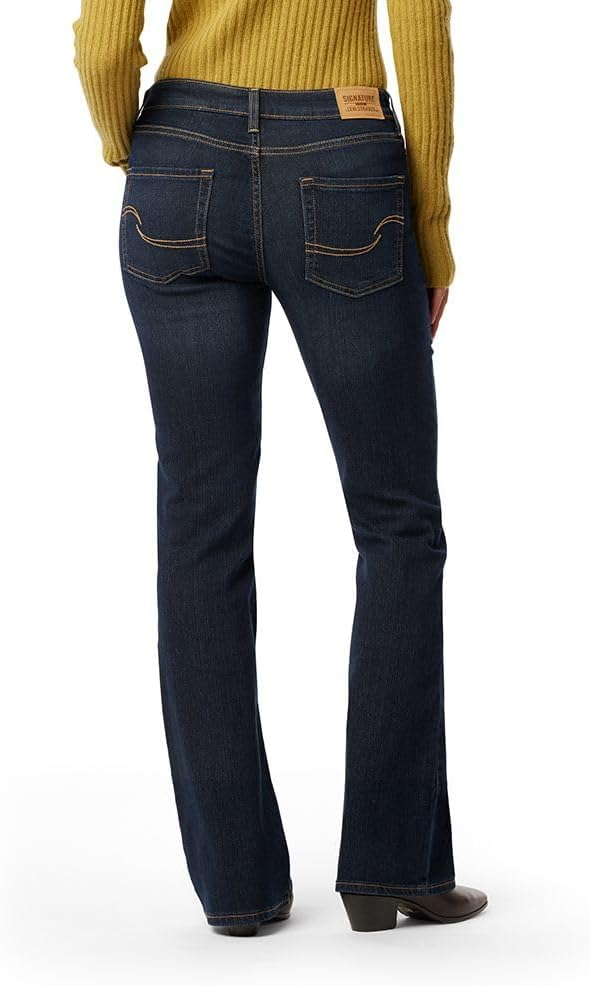 Levi Strauss Signature Gold Women's Size Modern Bootcut Jeans Mid-Rise Stretch Denim (Also Available in Plus)
