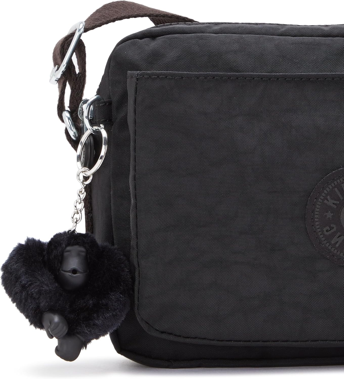 Kipling Women’s Abanu Medium Crossbody Bag, Lightweight, Adjustable Nylon Waist Pack with Multi-Compartment Zip Pockets