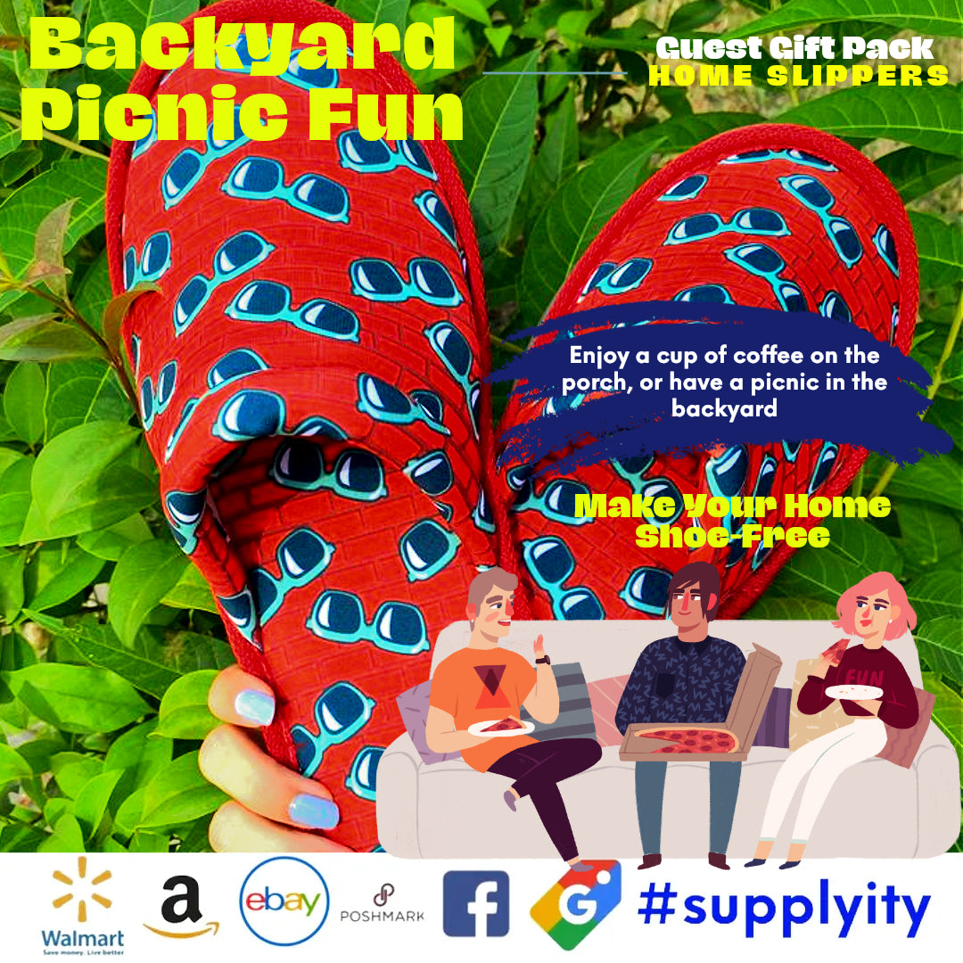 Chochili Men Sunglasses Home Garage Kitchen Dorm Slippers Lightweight