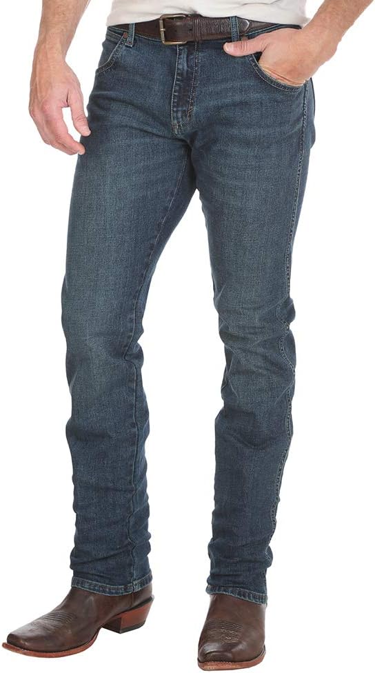 Wrangler Men's Retro Slim Fit Straight Leg Jean, Portland, 33W x 32L