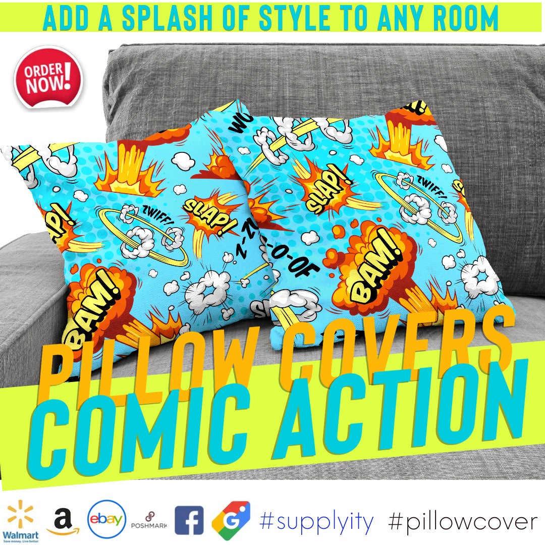 Chochili Home Decor Graphic Pillow Cases Cushion Cover 18X18