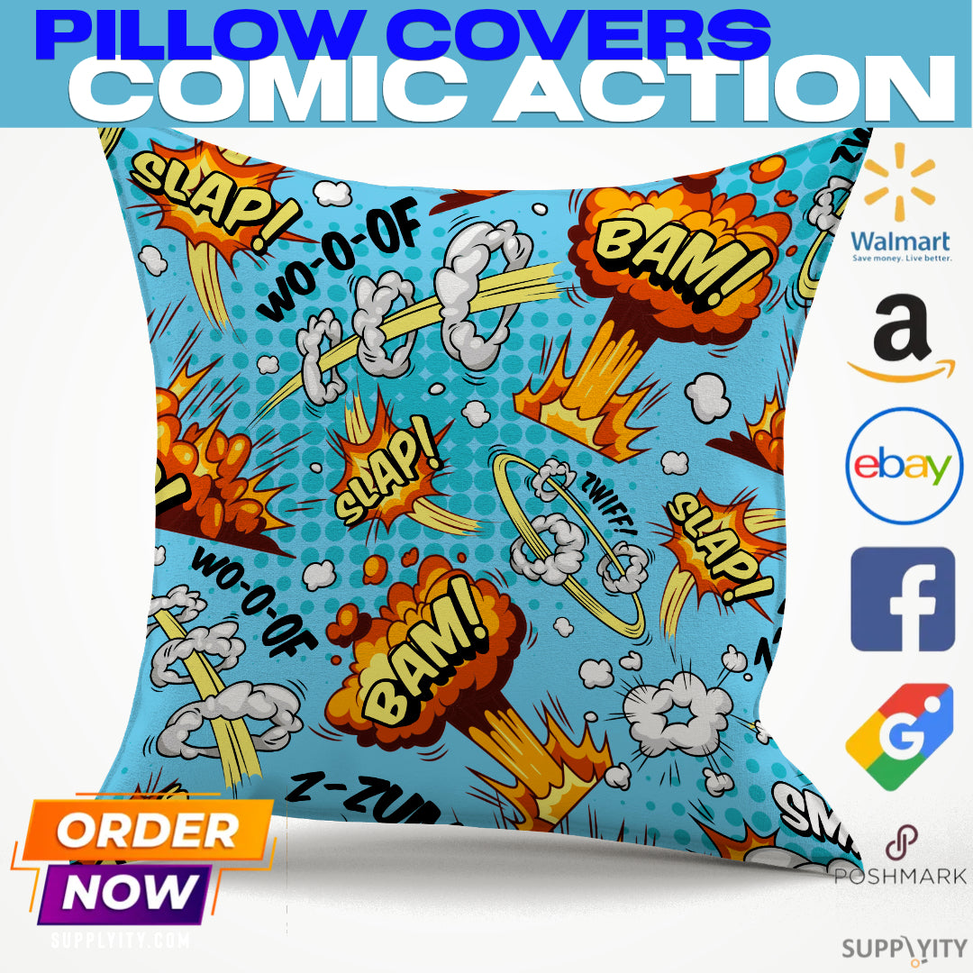 Chochili Home Decor Graphic Pillow Cases Cushion Cover 18X18