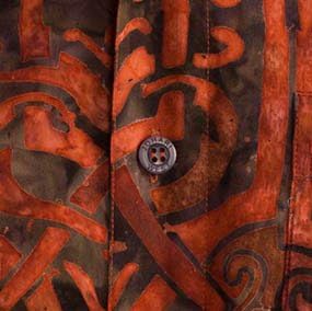 Celtic Dawn Tropical Hawaiian Batik Cotton Shirt