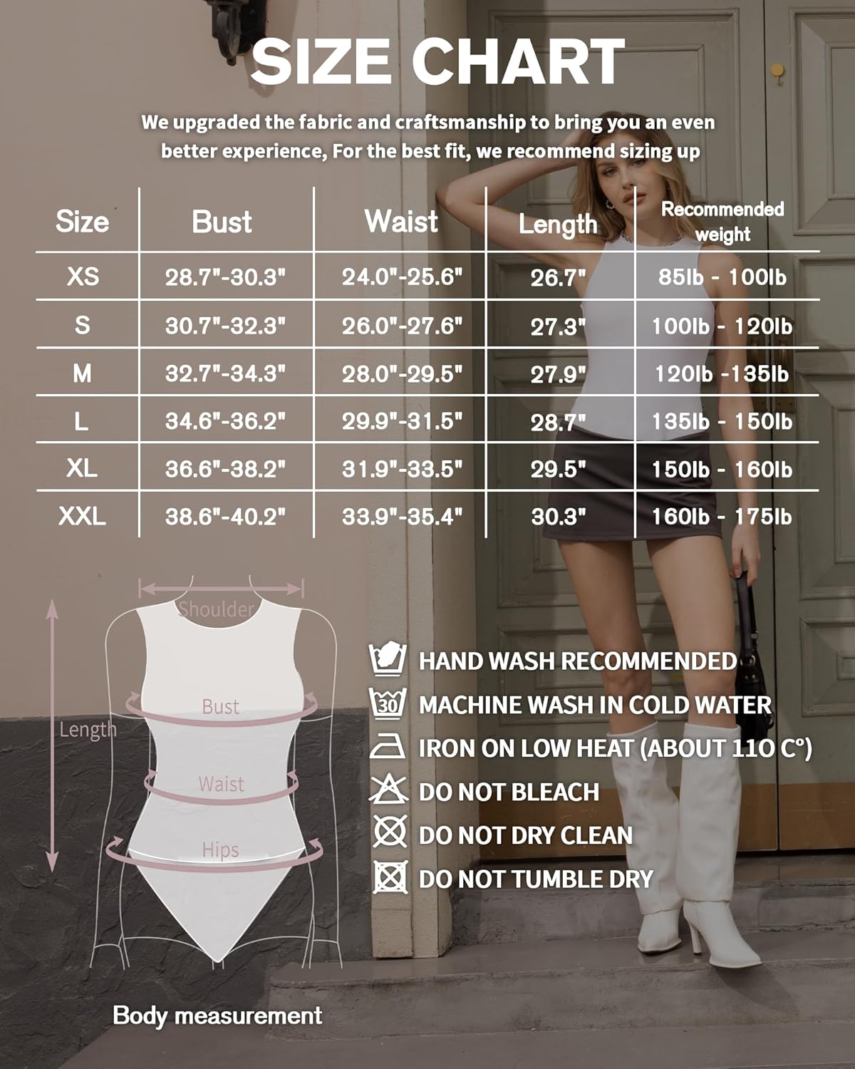 MANGOPOP Tank Top Body Suits Women Sexy Crew Neck Racerback Halter Ribbed Sleeveless Bodysuit for Women