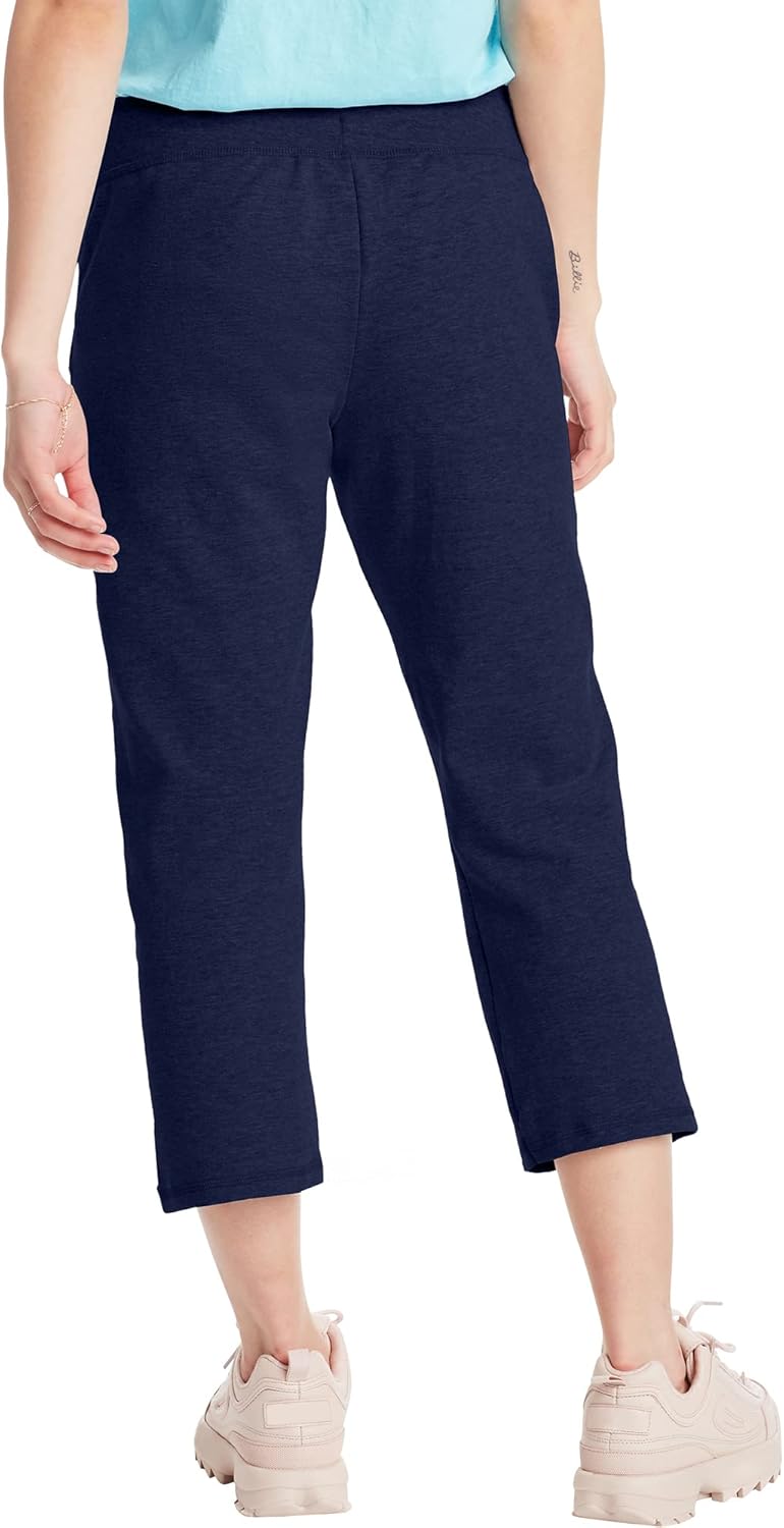 Hanes Women's Sweatpants, French Terry Capris, Women's Capri Joggers