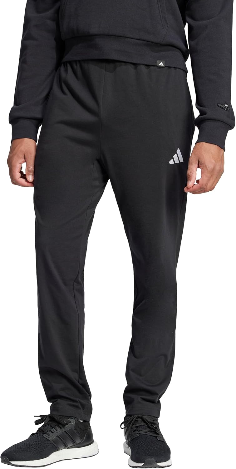 adidas Men's Essentials Small Logo Single Jersey Pants
