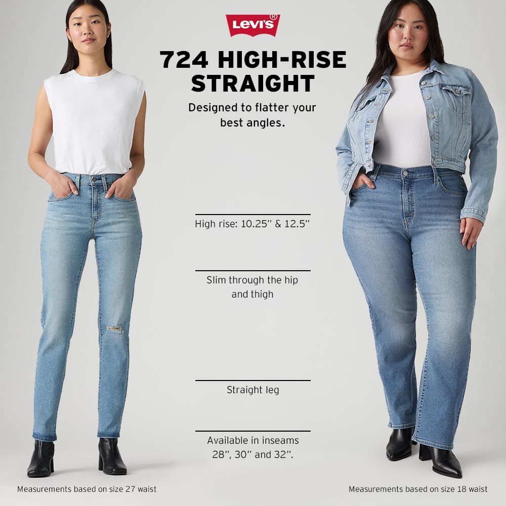 Levi's Women's 724 High Rise Straight Jeans