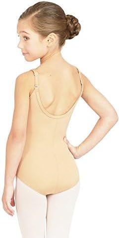 Capezio Girls' Team Basic Camisole Leotard with Adjustable Straps