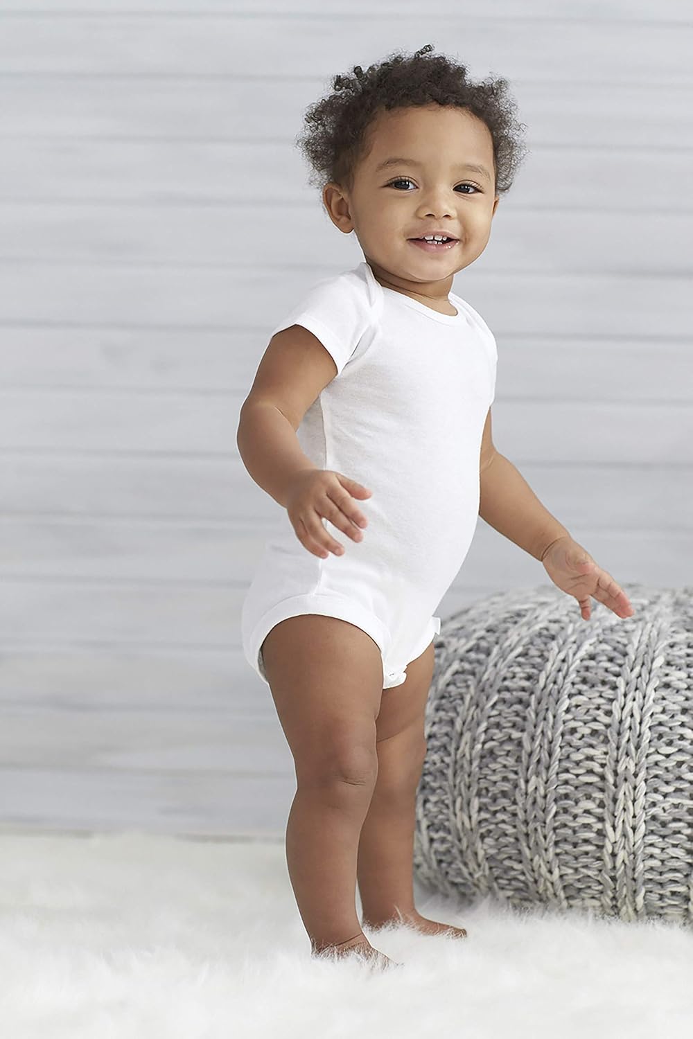 Gerber Baby 8-Pack Short Sleeve Onesie Bodysuits
