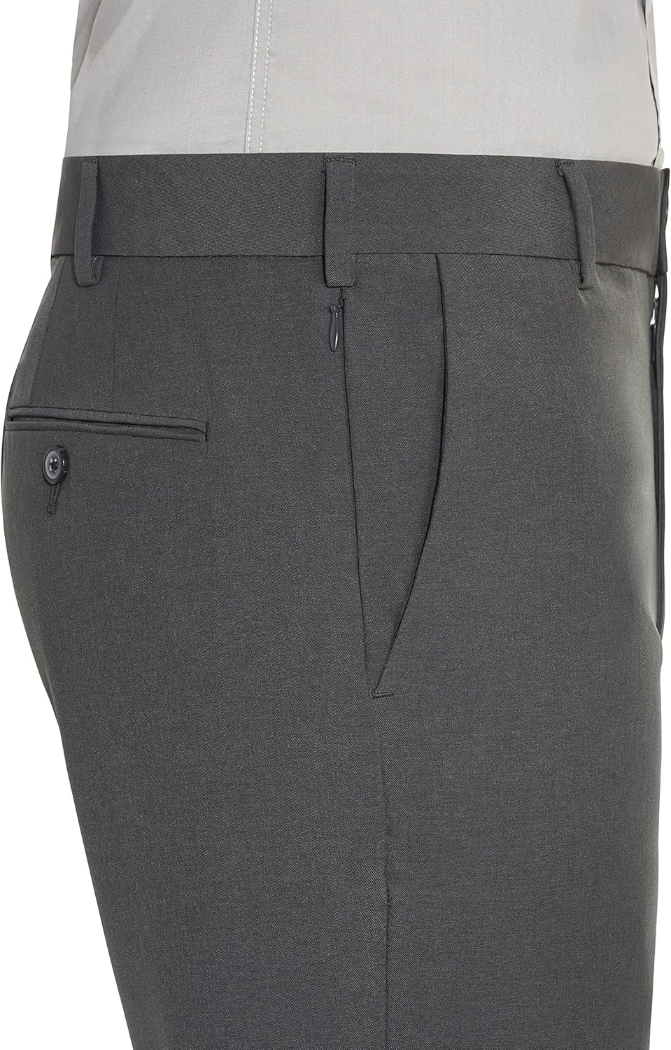 Van Heusen Men's Slim Fit Flex Flat Front Pant