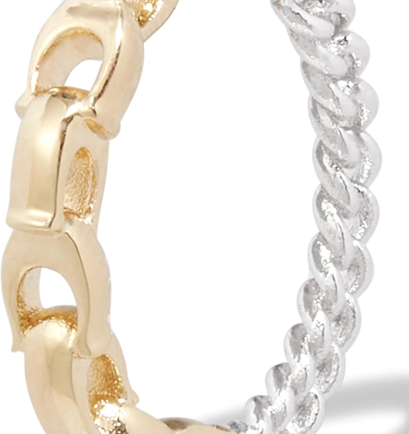 Coach Women's Signature Mixed Hoop Earrings