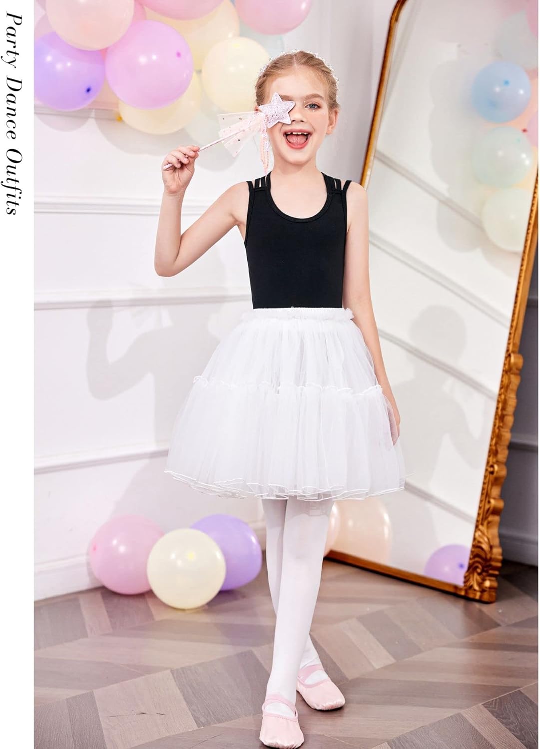 Arshiner Girls Ballet Leotards Dance Gymnastic Outfits Crisscross Straps Sleeveless Tank Dancewear