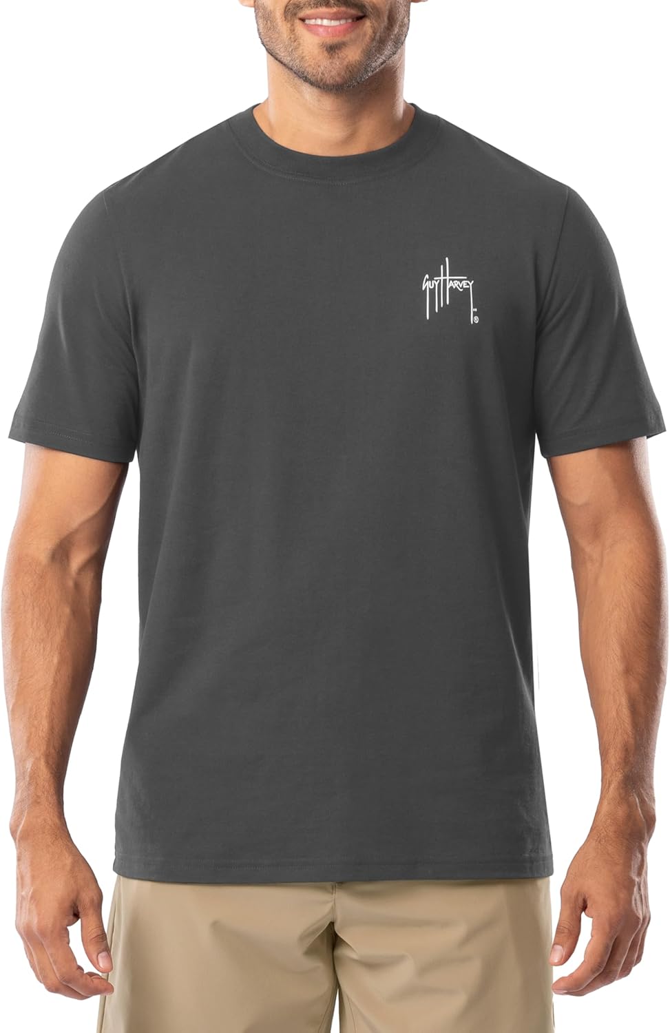 Guy Harvey Men’s Short Sleeve Cotton Graphic T-Shirt