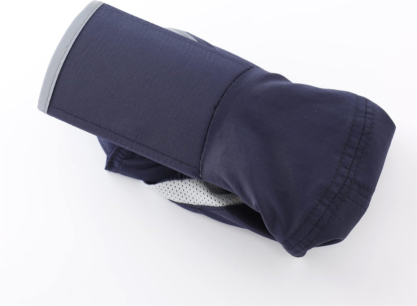 Connectyle Foldable Mesh Sports Cap with Reflective Stripe Breathable Sun Runner Cap