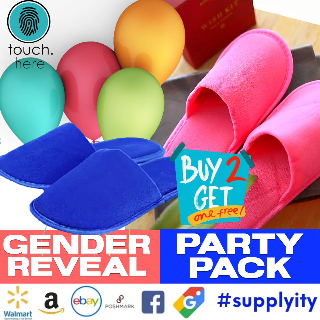 Chochili Fabric Packed Non-Woven Disposable Hotel Slippers for Travel Airbnb Spa Wedding Guests Adult Men Women Size 10-11, White