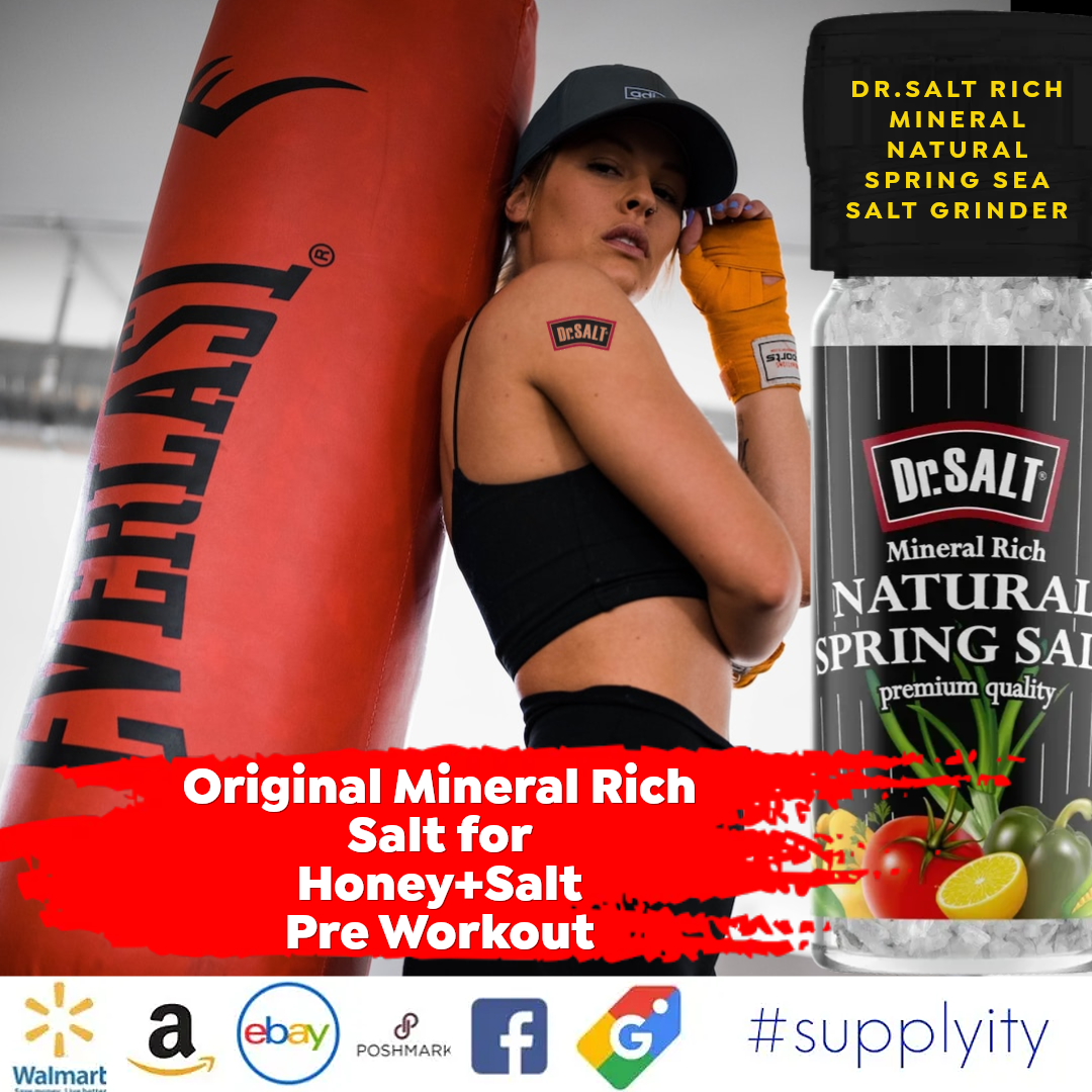 Dr.Salt Rich Mineral Doğal Kaynak Deniz Tuzu Değirmeni Küçük 4 oz