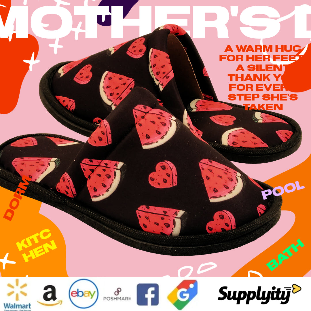 Chochili Bayan Mor Donut Ev Terliği Mor Sarı Hafif Sessiz Yürüyüş Boyu 7 - 8