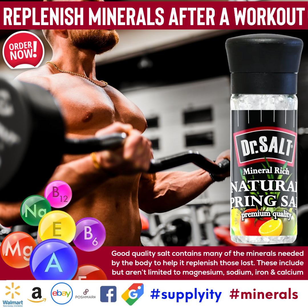 Dr.Salt Rich Mineral Doğal Kaynak Deniz Tuzu Değirmeni Küçük 4 oz