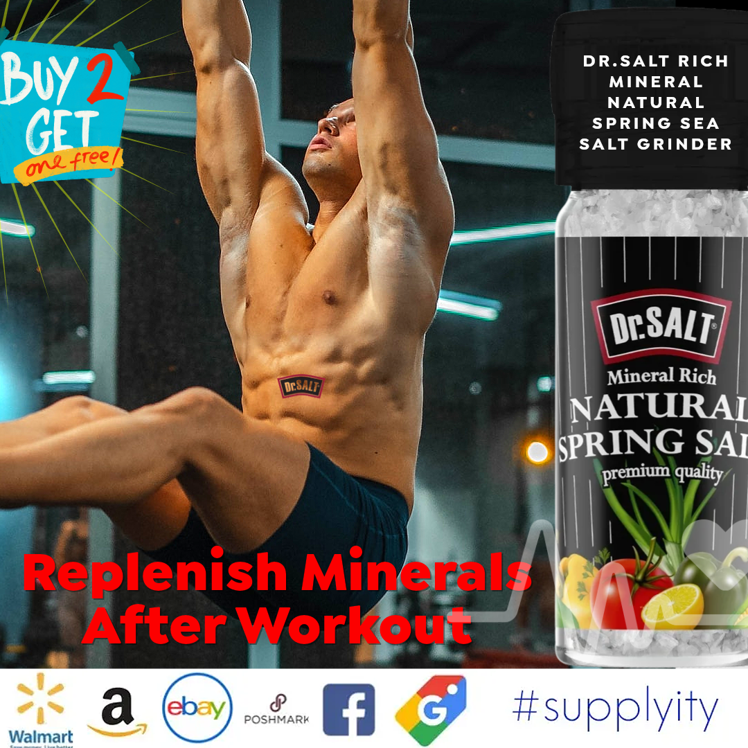 Dr.Salt Rich Mineral Doğal Kaynak Deniz Tuzu Değirmeni Küçük 4 oz