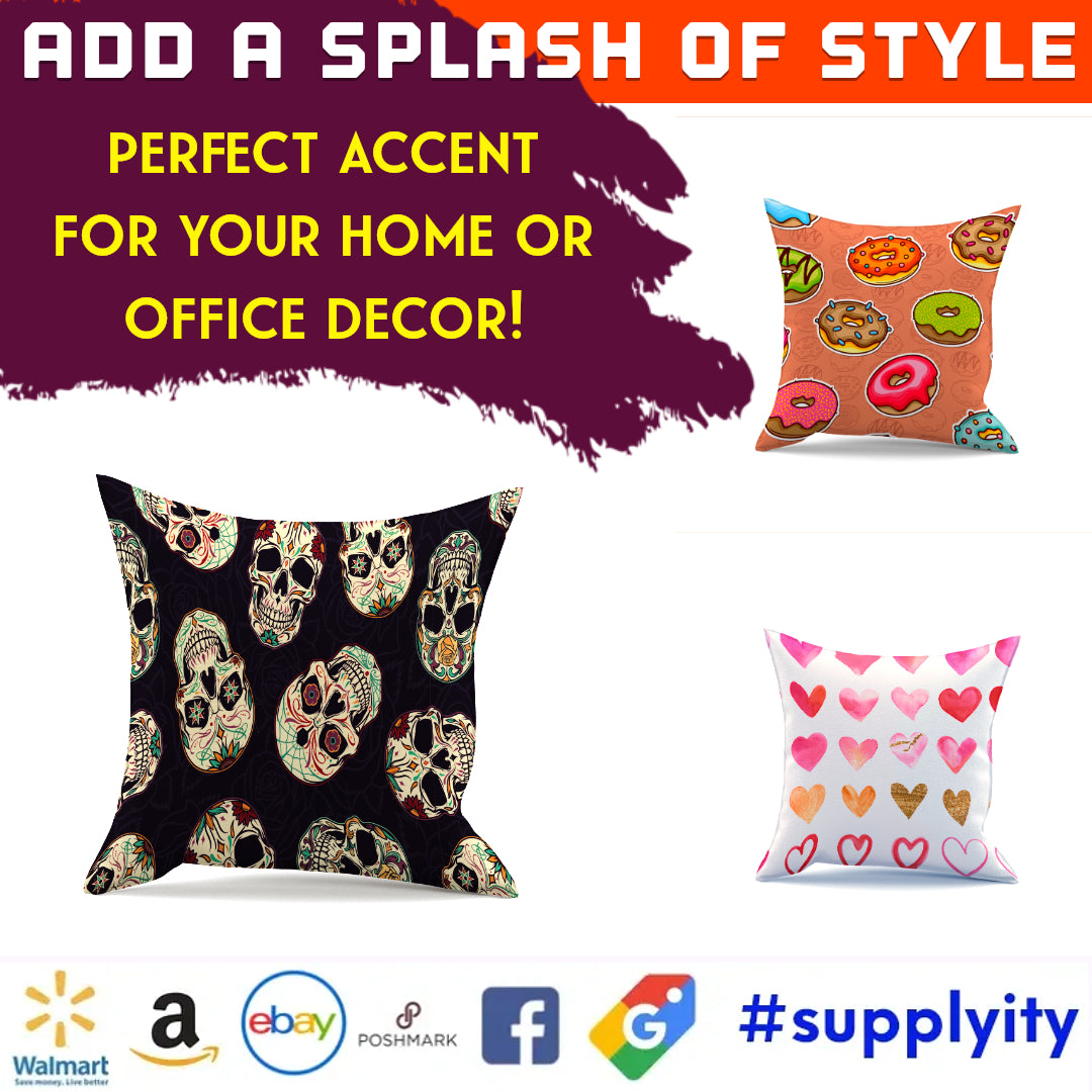 Chochili Home Decor Graphic Pillow Cases Cushion Cover 18X18