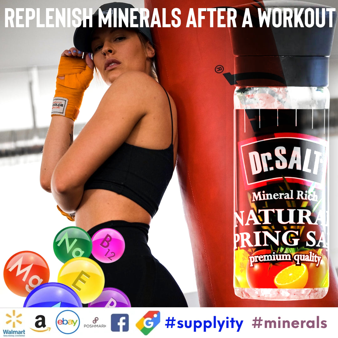 Dr.Salt Rich Mineral Doğal Kaynak Deniz Tuzu Değirmeni Küçük 4 oz