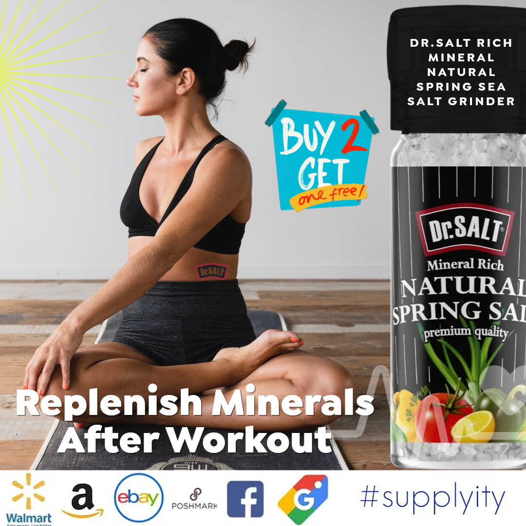 Dr.Salt Rich Mineral Doğal Kaynak Deniz Tuzu Değirmeni Küçük 4 oz