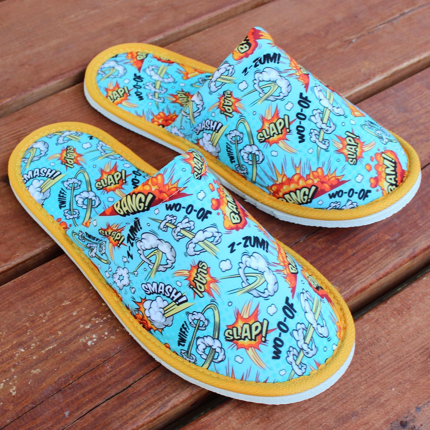 Chochili Men Bang Home Slippers Green and Yellow Lightweight Silent Walk Size 8 to 10 - supplyity