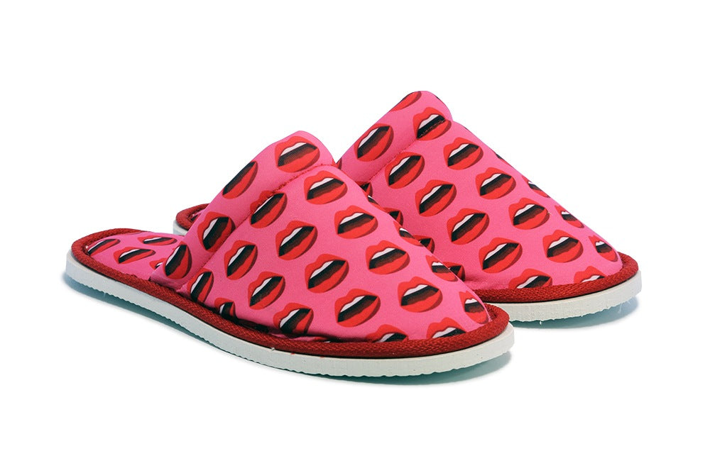 Gift Pack - Sunglasses For Him Red Lips For Her Home Slippers Kitchen Garage Bedroom Lightweight - supplyity
