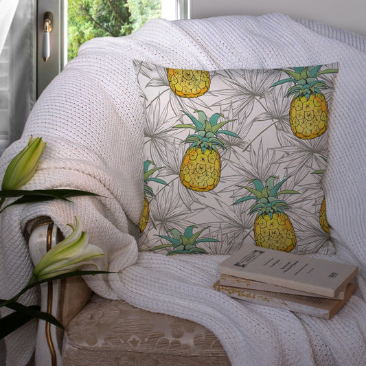 Chochili Home Pineapple Decor Graphic Pillow Cases Cushion Cover 18X18 - supplyity