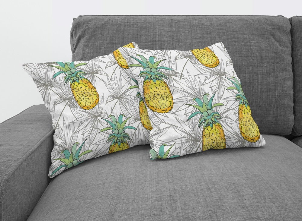 Chochili Home Pineapple Decor Graphic Pillow Cases Cushion Cover 18X18 - supplyity