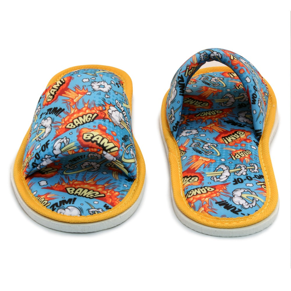 Chochili Men Bang Open Toe Home Garage Kitchen Dorm Slippers Lightweight - supplyity