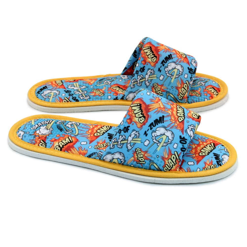 Chochili Men Bang Open Toe Home Garage Kitchen Dorm Slippers Lightweight - supplyity