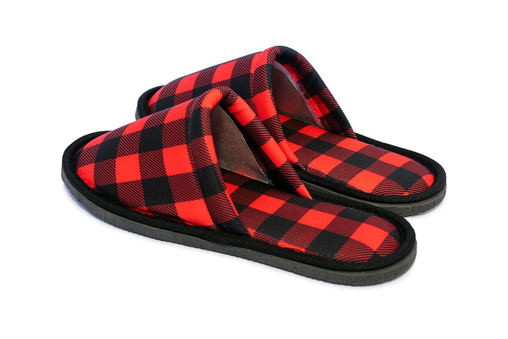 Gift Pack for Him Lumberjack Slippers and Pillow Case Pack Home Decor Pillow Cases Cushion Cover - supplyity