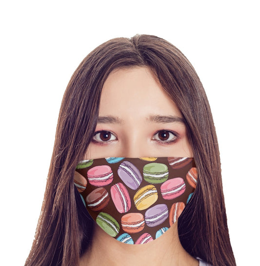 Chochili Women Trendy Colorful Macaron Home Garage Kitchen Dorm and Mask Pack - supplyity