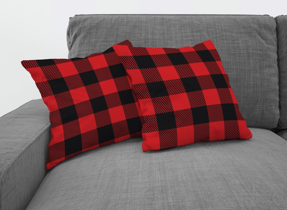 Chochili Home Lumberjack Decor Graphic Pillow Cases Cushion Cover 18X18 - supplyity