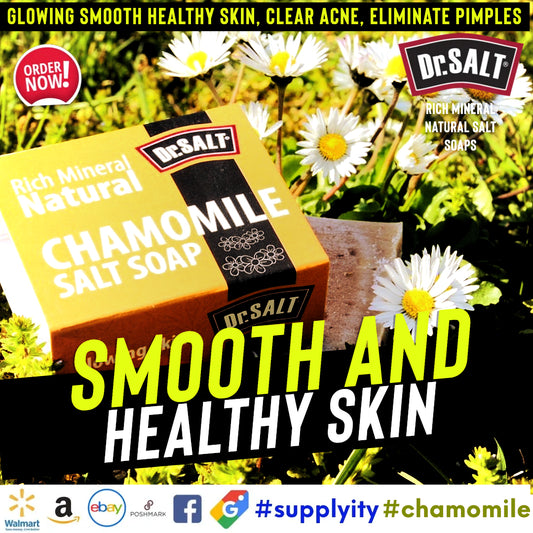Chamomile Smooth Soap: Calm Skin with Minerals for a Healthy Glow