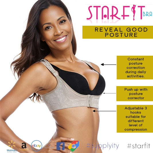 TikTok Boost: Starfit Bra Pushes Up Posture Style