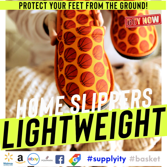 NBA Slam: Basketball Slippers Score Cozy Points