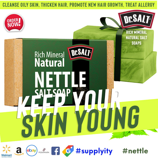 Nettle Youth Soap: Keep Skin Young with Natural, Smooth Care