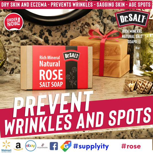 Rose Wrinkles Soap: Fight Aging with Hydrating Care for Smooth Skin